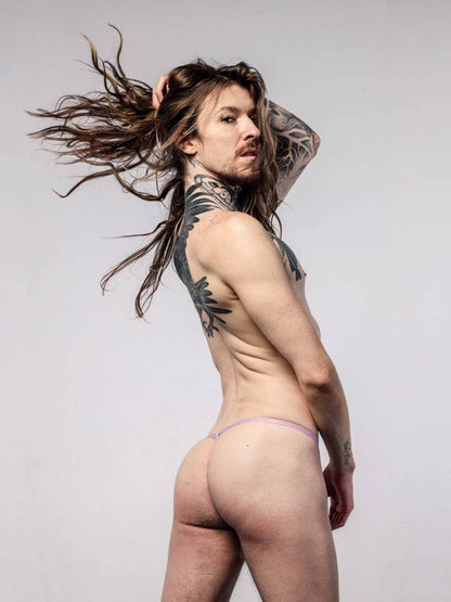 SUKREW Men's Rhythm Cotton T-String in Magenta