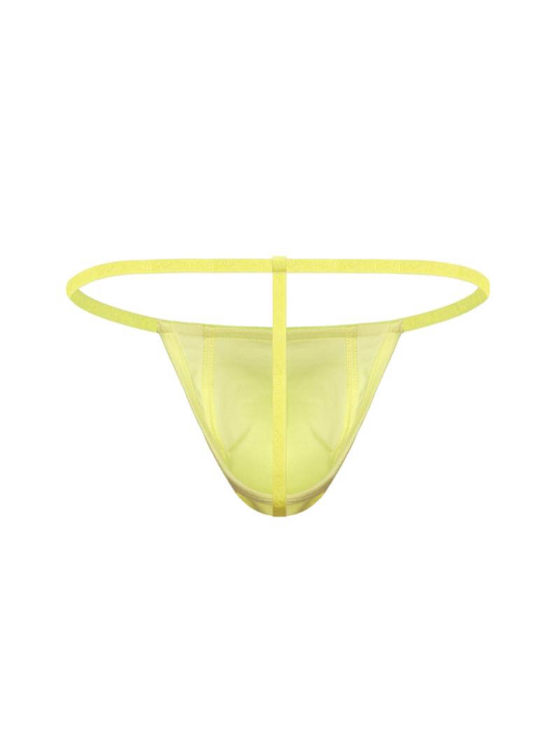 SUKREW Men's Rhythm Cotton T-String in Yellow