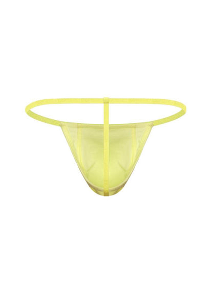 SUKREW Men's Rhythm Cotton T-String in Yellow
