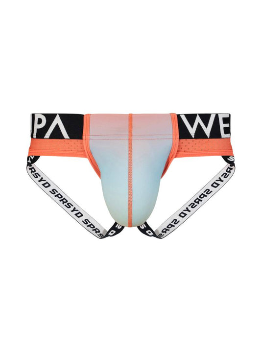 Men's underwear with branded waistband on a white background