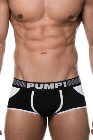 PUMP MENS ACCESS BOTTOMLESS BOXER IN BLACK