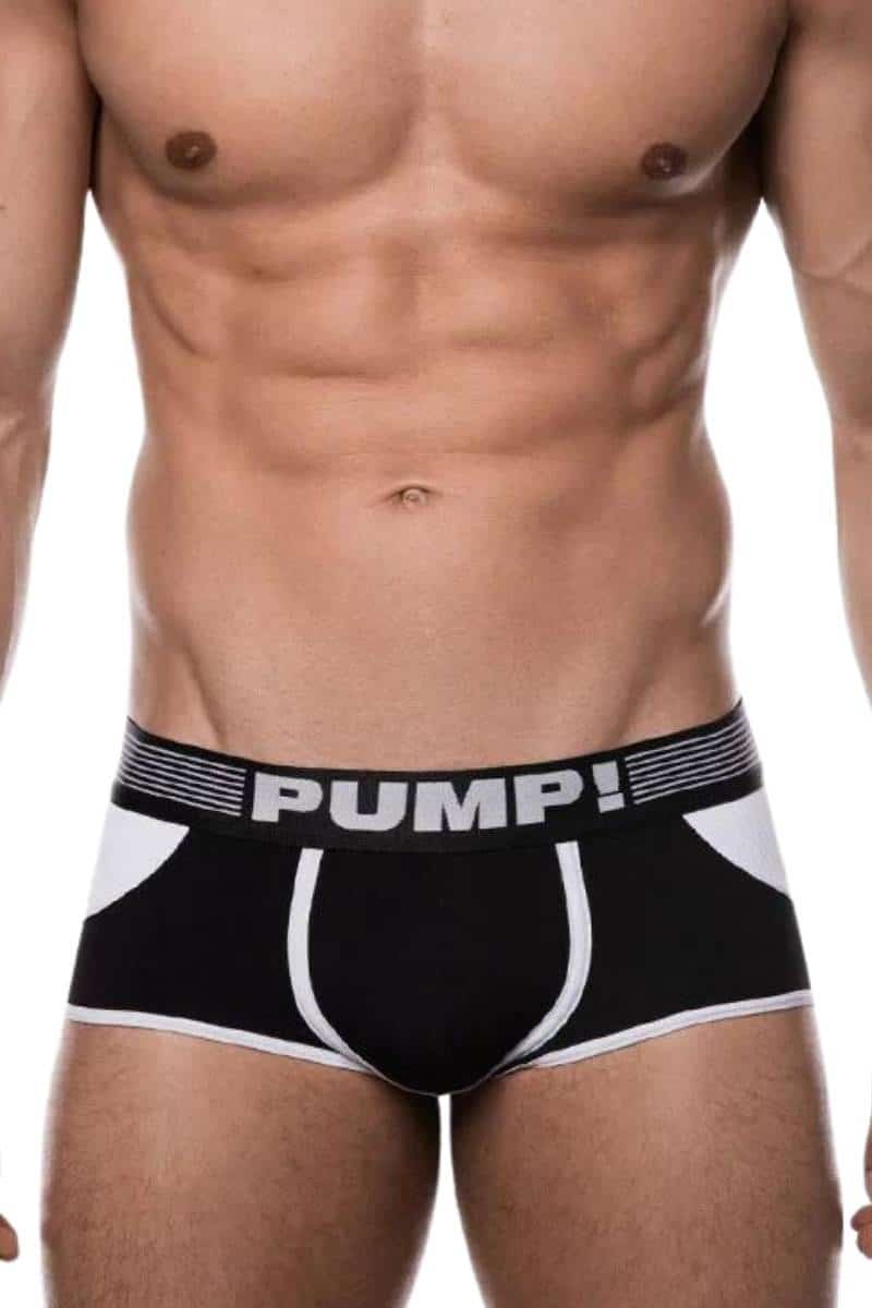 PUMP Underwear Access Open Back Trunk, Black