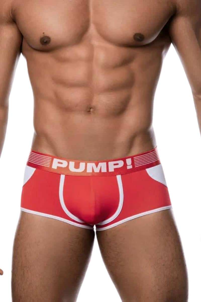 PUMP Underwear Access Backless Trunk, Red