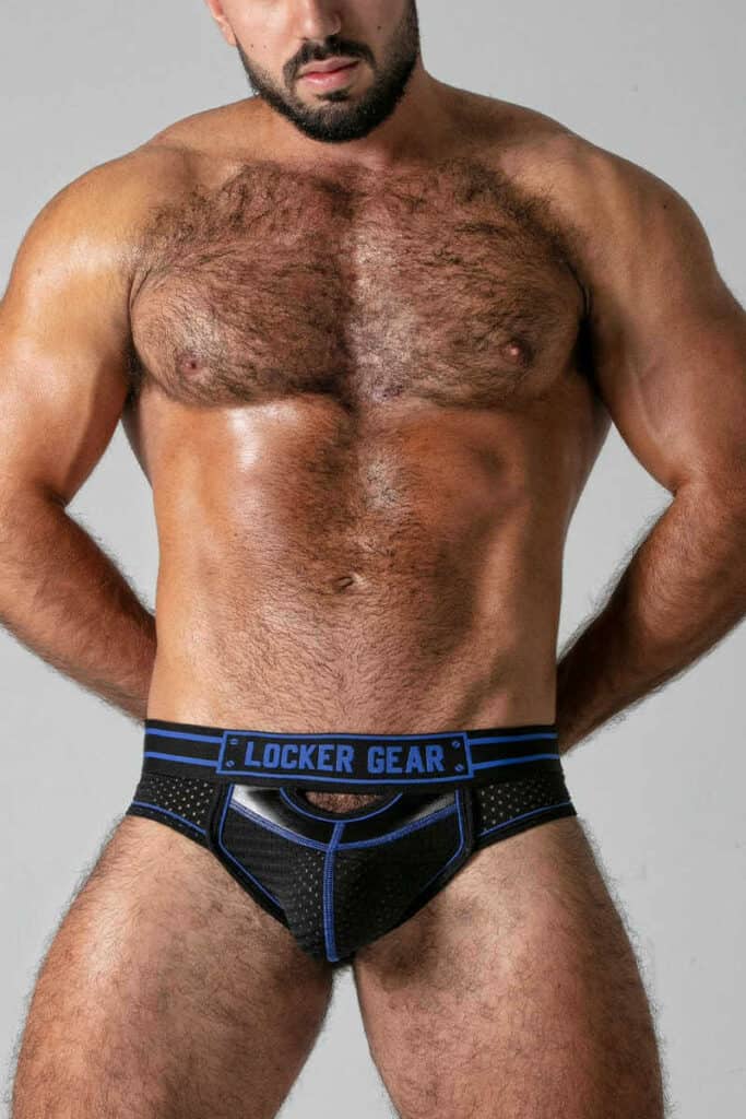 LOCKER GEAR Backless Brief with Open Front