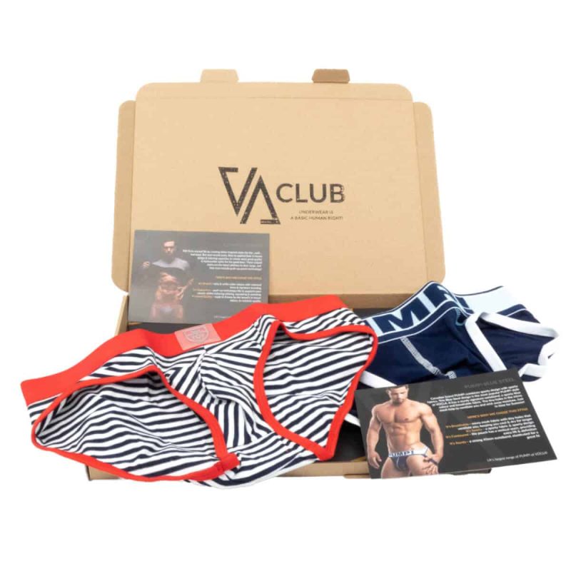 VA CLUB Mens Underwear Subscription Briefs