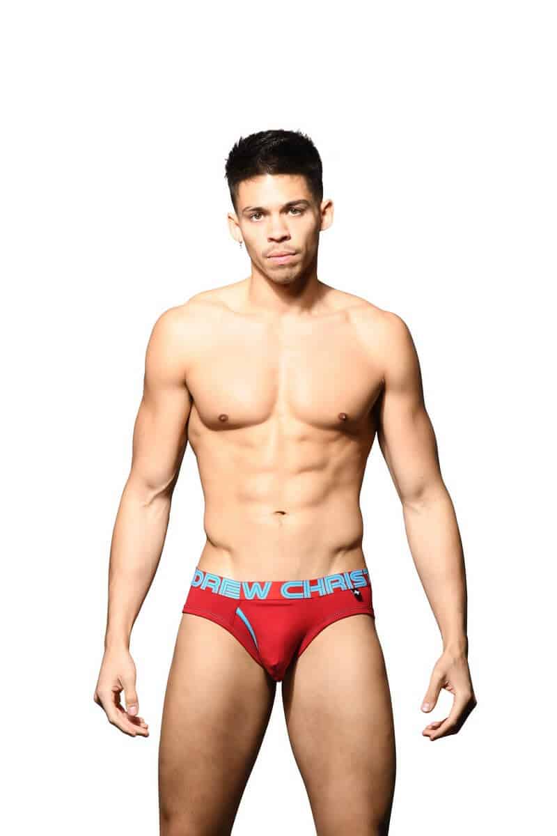 ANDREW CHRISTIAN Fly Brief with Almost Naked Hang Free Pouch