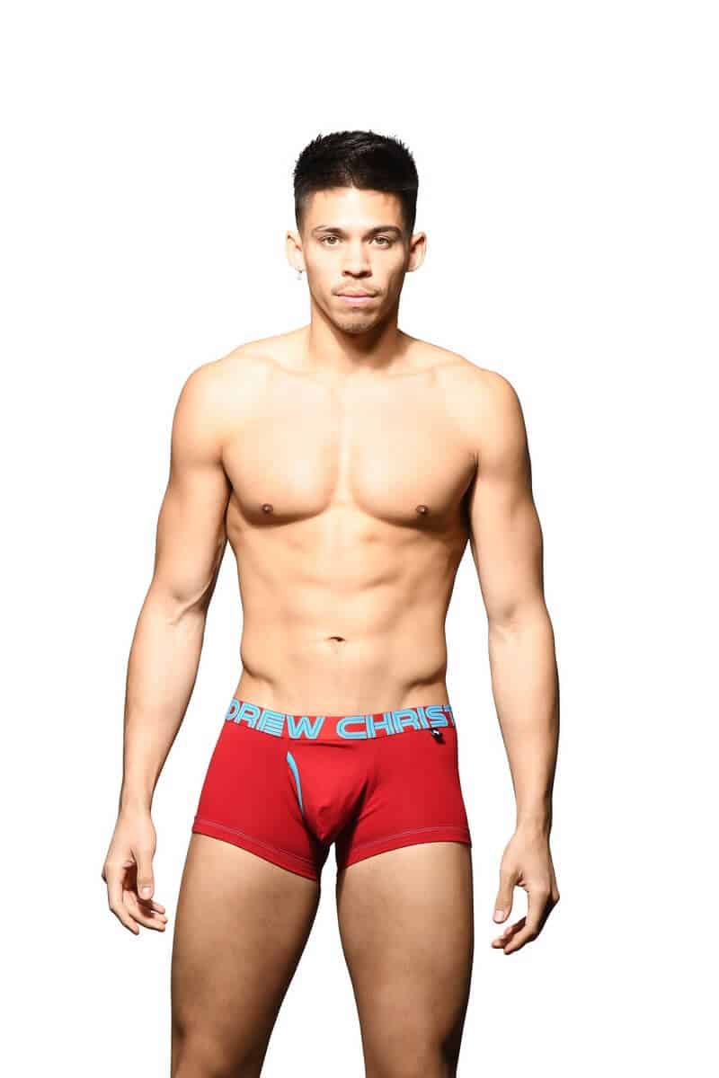 ANDREW CHRISTIAN Fly Boxer with Almost Naked Hang Free Pouch