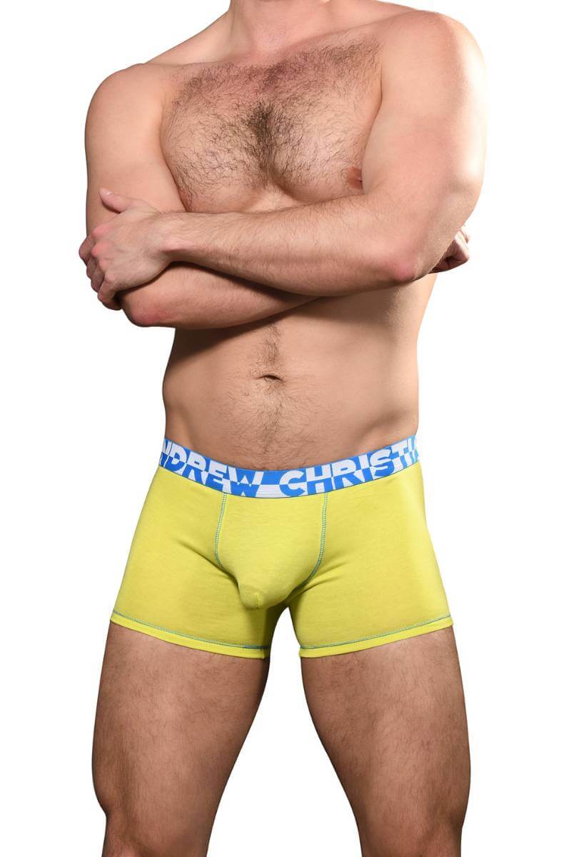 Andrew Christian Almost Naked Cotton Boxer, Hang Free Pouch