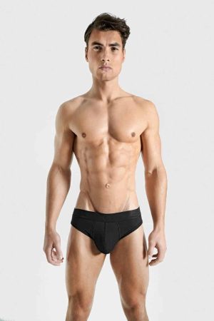 ROUNDERBUM Padded Brief with Smart Package Cup: Front + Rear Padding!