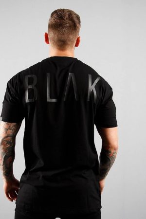BLAK Oversized T-Shirt, Large Logo