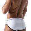 TOF PARIS ALPHA Clasic Brief Cotton Underwear Stretch Navy-White