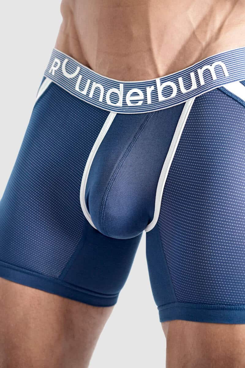 Rounderbum Anatomic Boxer - Mens Hang Free Longer Pouch Underwear