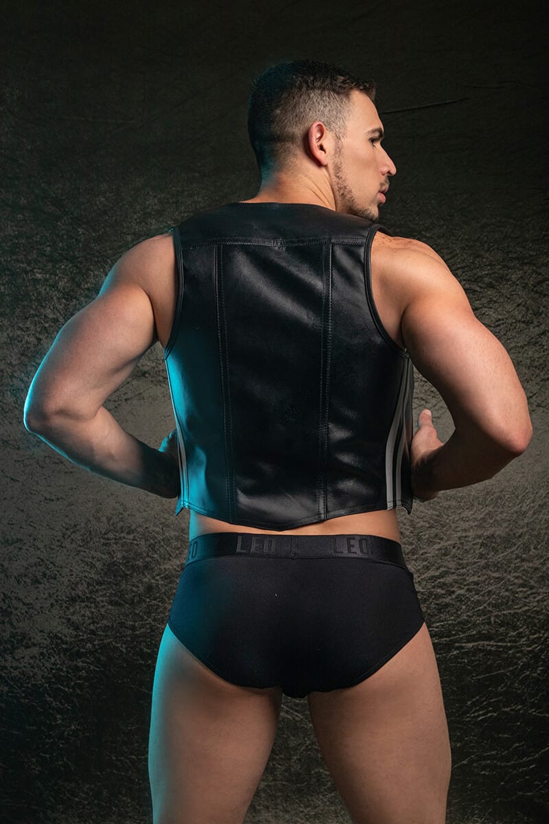 Dale Mas Leather Vest - 100% Real Leather