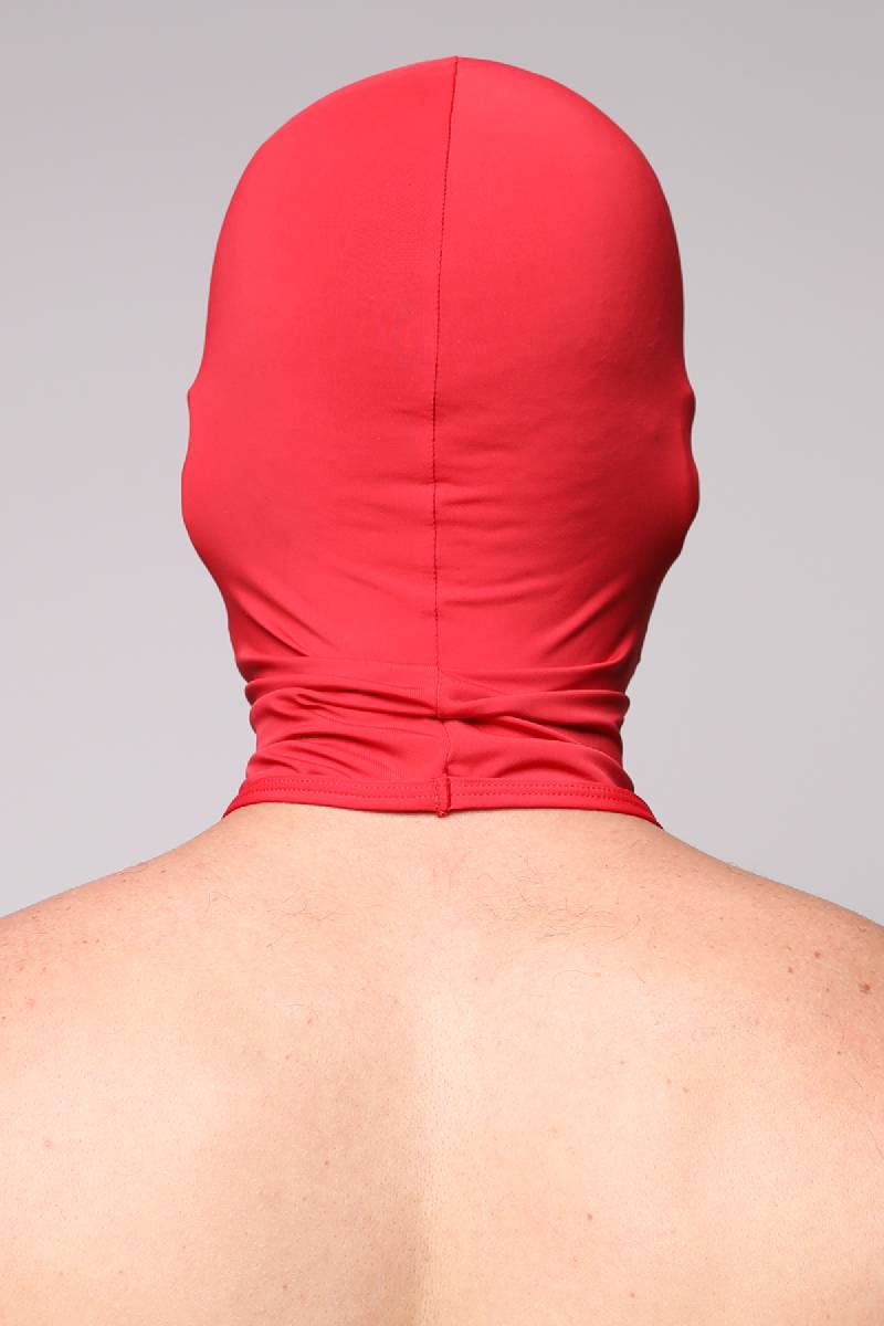 CellBlock13 Mens Anon Hood Mask Red