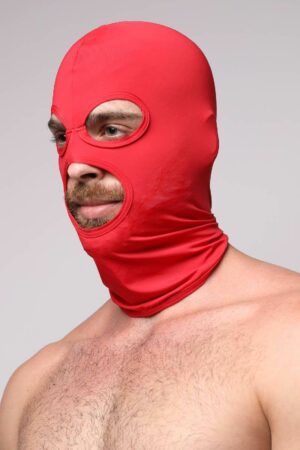 Cellblock13 Anon Hood Mens Mask Red
