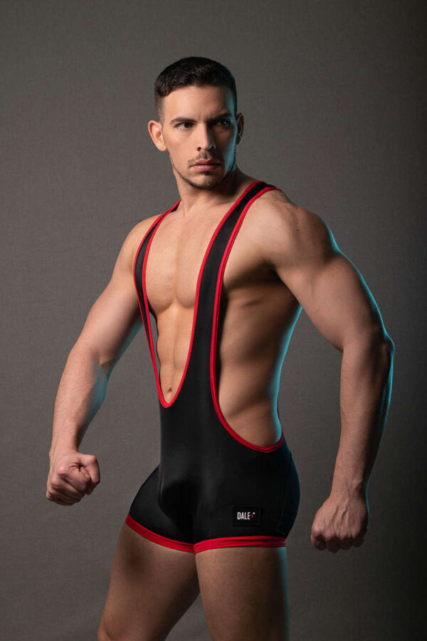 Dale Mas Lycra Wrestling Singlet - Image 3