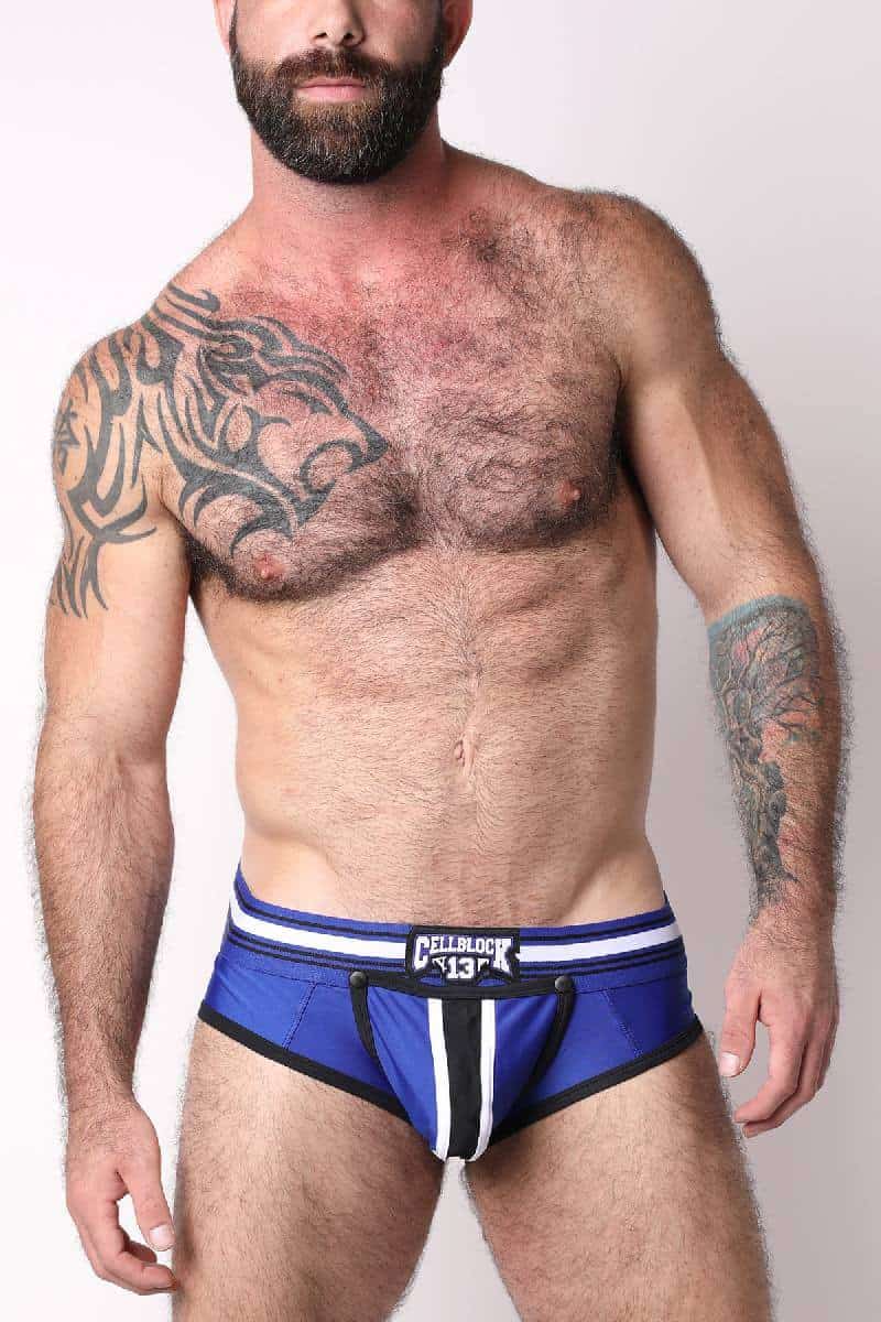 CELLBLOCK13 All Access Bottomless Brief with Removable Pouch