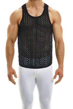 Modus Vivendi Knitted Mesh Tank Top