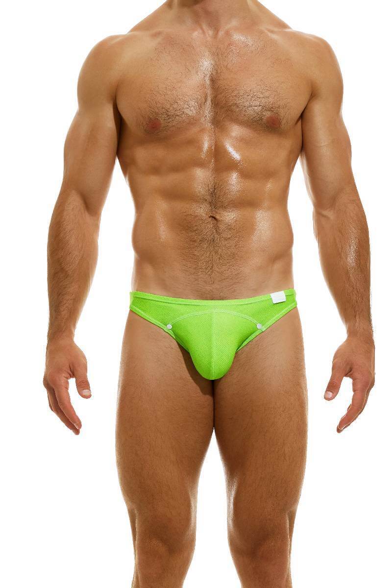 modus vivendi mens sexy lime green swimming bikini