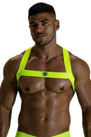 TOF PARIS MEN'S NEON PARTY CHEST HARNESS