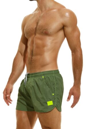 Modus Vivendi Jogging Style Men's Swimming Shorts, Denim Design