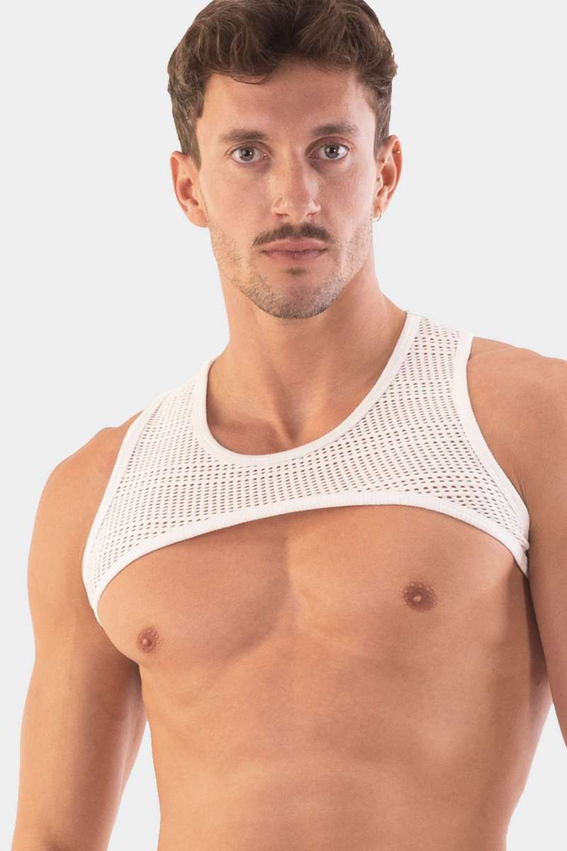 Barcode Berlin Xime Knitted Mesh Harness