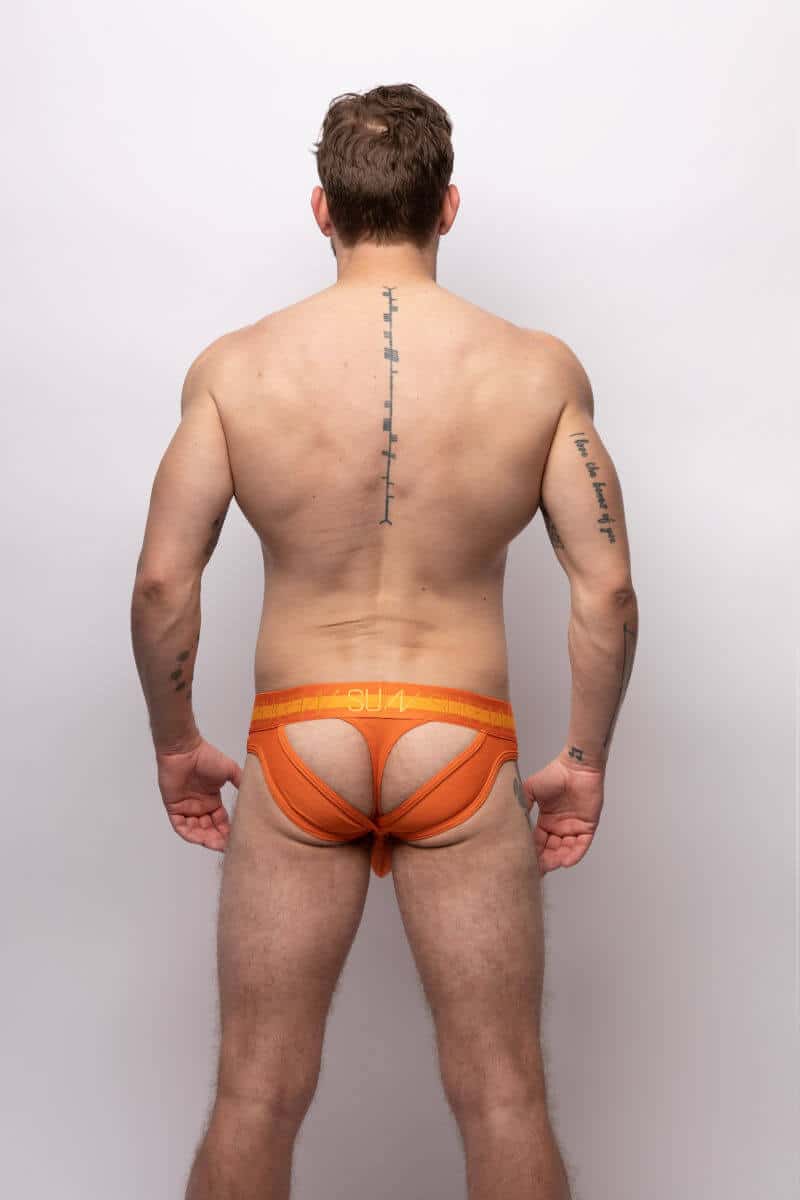 SUKREW Highlight Jock V Thong with Large Pouch