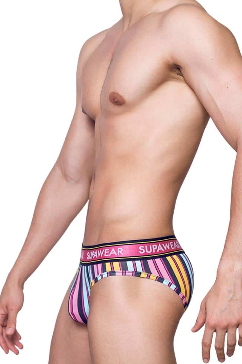 Supawear Men's Sprint Stripes Brief