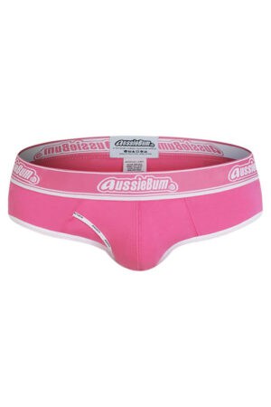 aussiebum cotton candy brief underwear mens uk pink