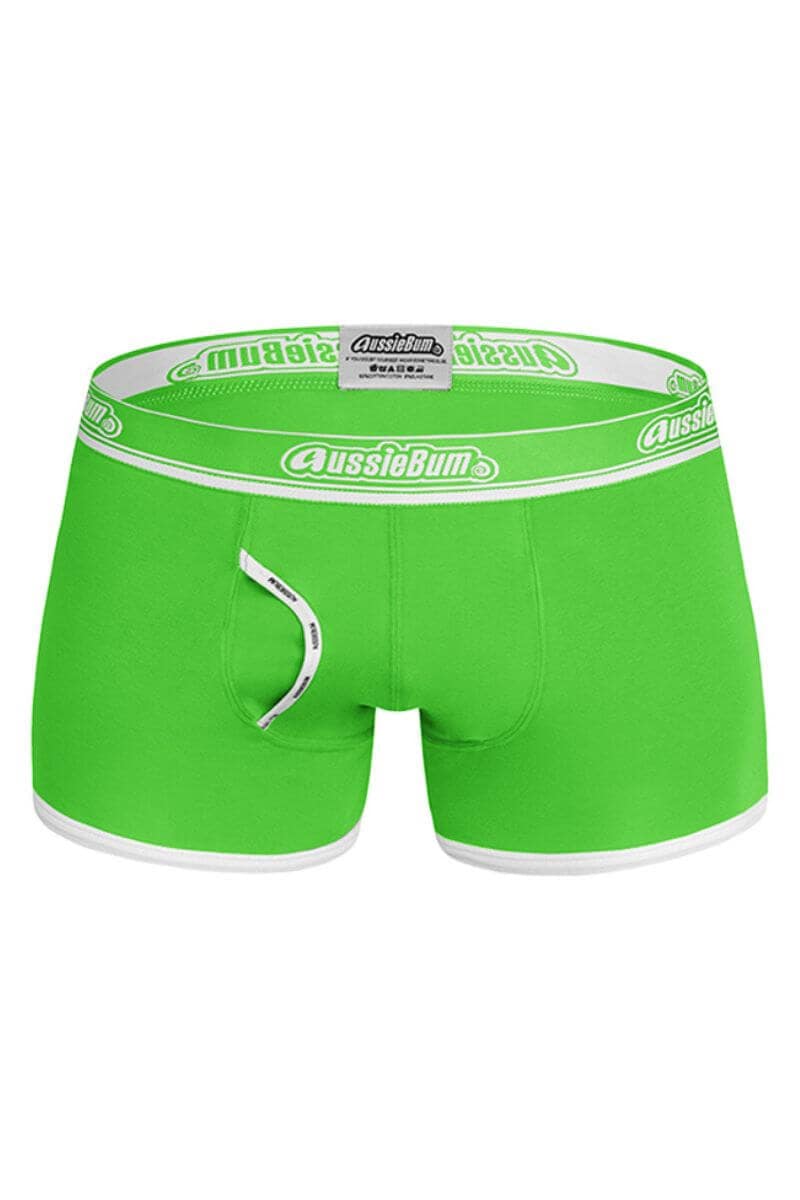 aussiebum cotton candy hipster trunk boxer underwear mens uk green