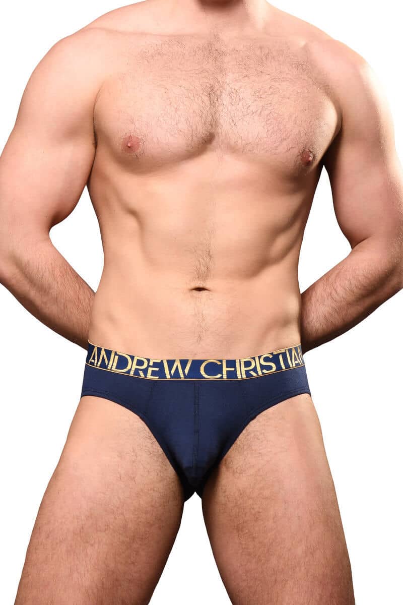Andrew Christian Happy Modal Brief with Almost Naked Hang Free Pouch