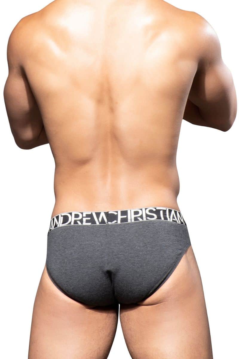 Andrew Christian Men's Happy Modal Brief with Almost Naked Hang Free Pouch