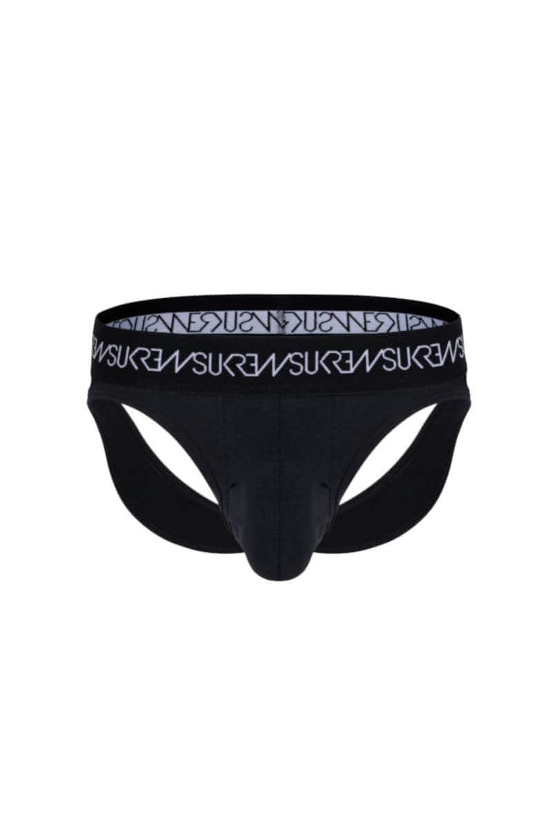 SUKREW Domino Jock V Thong with Large Pouch