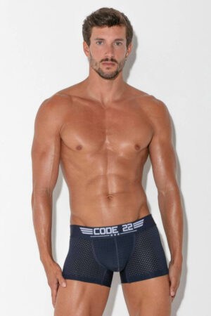 CODE22 MILITARY BLUE MESH TRUNK