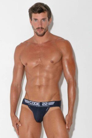 CODE22 Military Blue Jockstrap