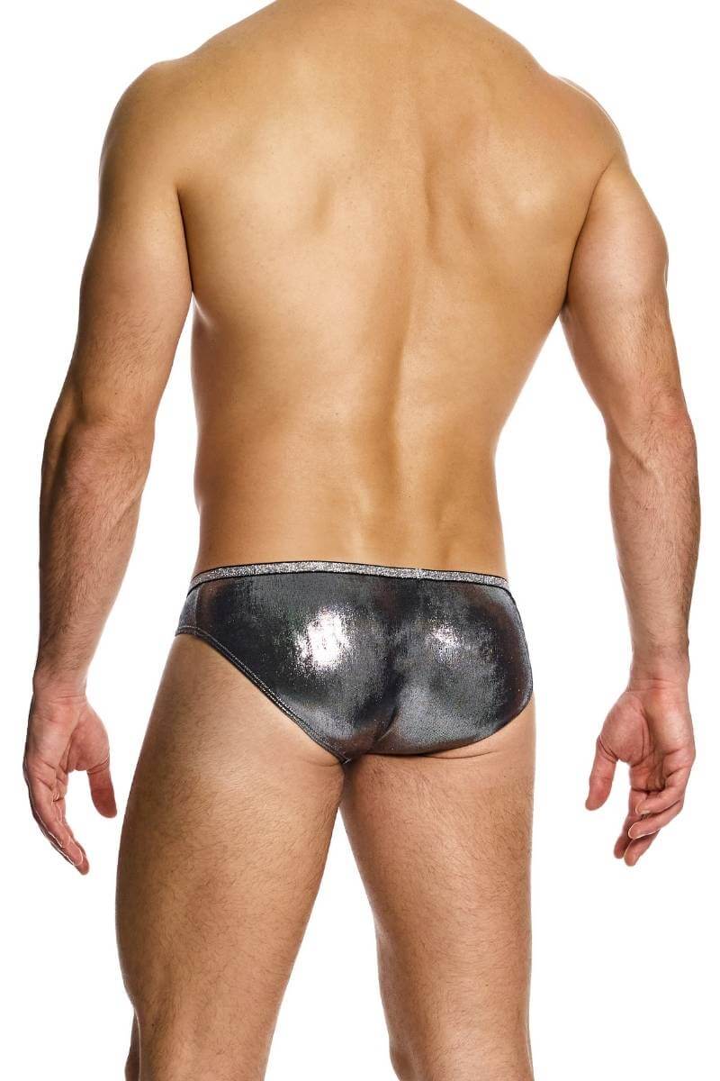 Intimo Men's Liquid Metallic Bikini Brief Underwear