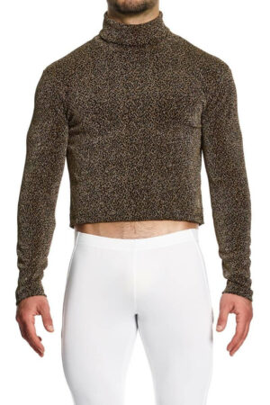 Modus Vivendi Crackled Crop Roll Neck