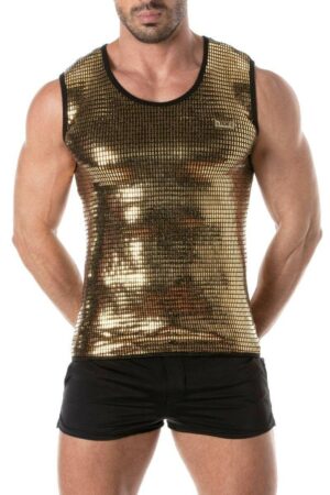 TOF Paris Glitter Tank Top