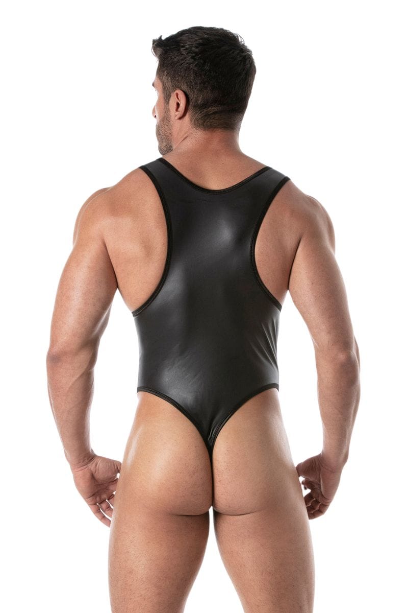 TOF PARIS MENS LEATHER BODY THONG