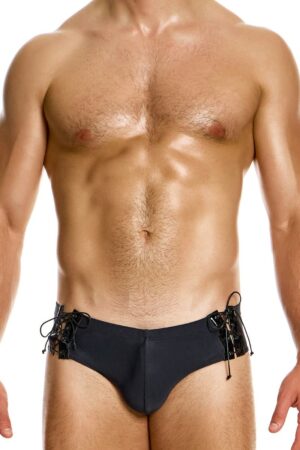 Modus Vivendi Men's Black Boudoir Swimming Brief