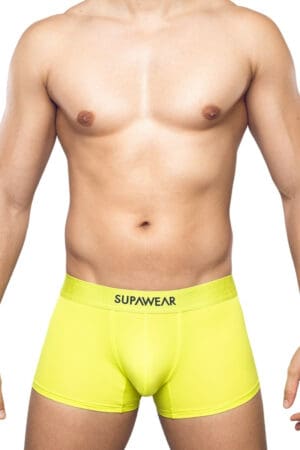 Supawear Men's Lightweight & Stretchy Bright Neon Trunk