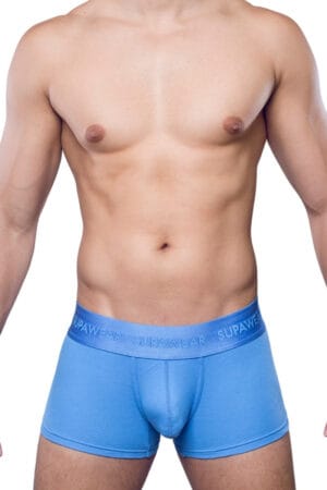 Supawear Men's Lightweight & Stretchy Ribbed Cotton Trunk