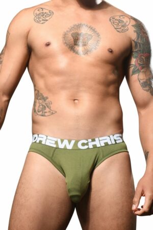Andrew Christian Men's Premium Bamboo Brief with Extra Large Pouch