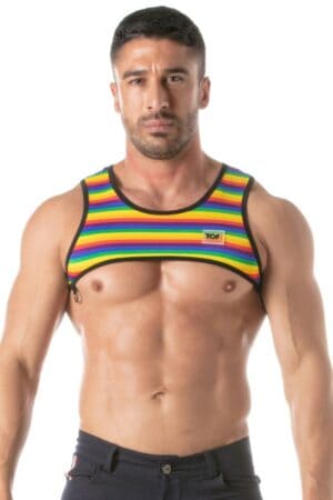 TOF Paris Men's Pride Rainbow Harness