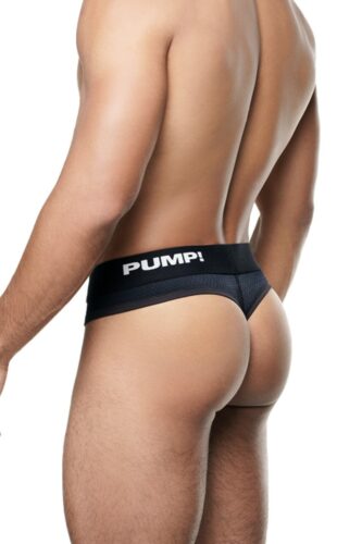 PUMP! Classic Black Thong