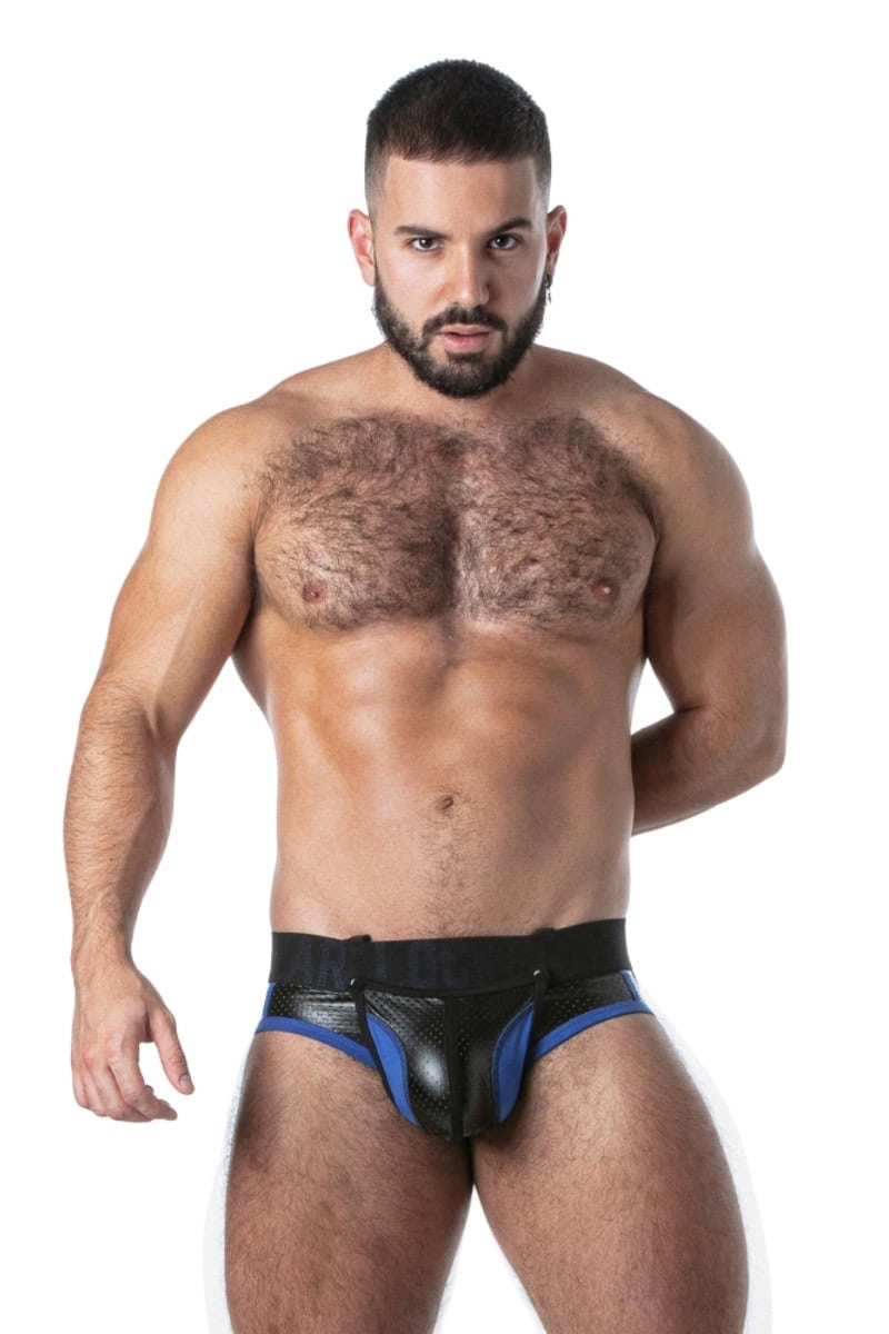 Locker Gear Punch Hole Jock Brief with Removable Pouch