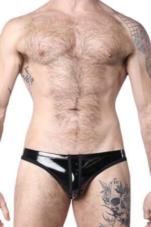 CellBlock13 Black Chrome Low Rise Brief