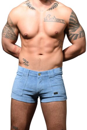 Andrew Christian Queer Castro Cord Men's Short Leg Shorts