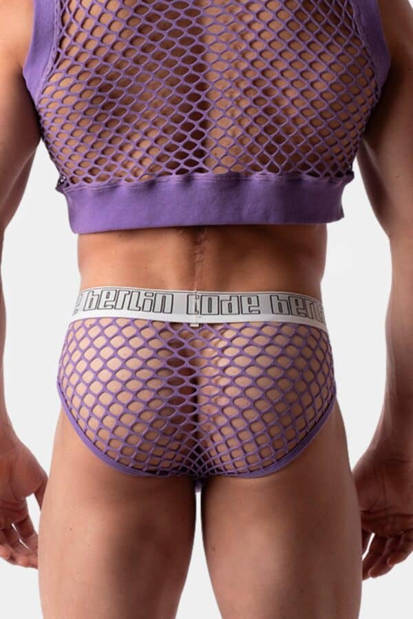 Barcode Berlin Fish Net Mesh Men's Brief