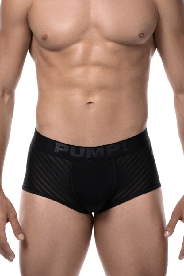 PUMP! Whisper Black Boxer